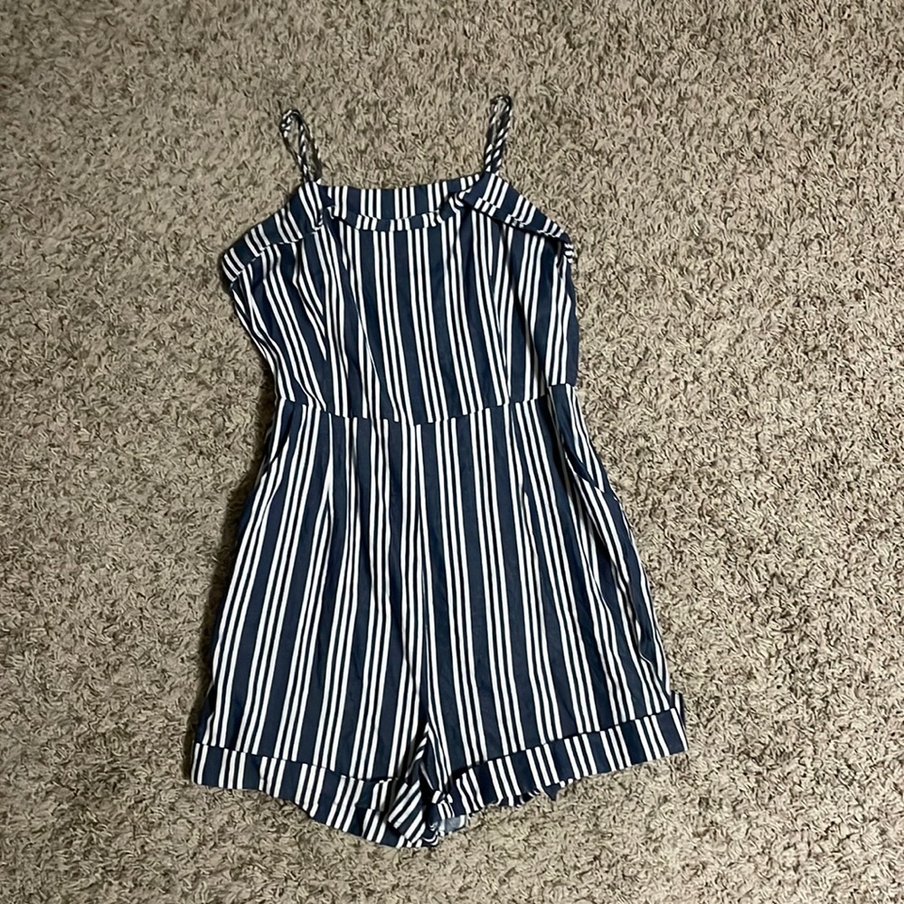 Spaghetti strap romper